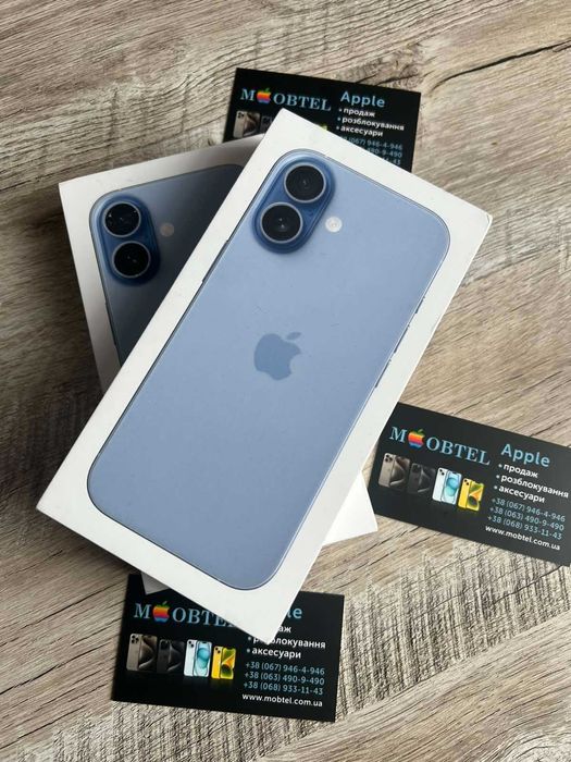 iphone 17 256gb  new mist blue айфон новий