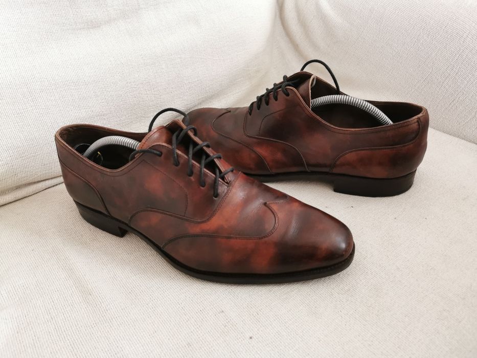 Carmina Shoemakers Mallorca Oxford Simpson luksusowe półbuty