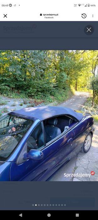 Renault Megane cabrio 1.6 
3 500 zł