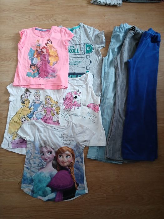 Bluzki i spodnie dziewczece