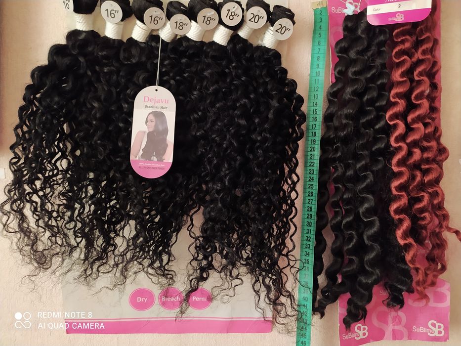 Бразильские волосы трессы Dejavu