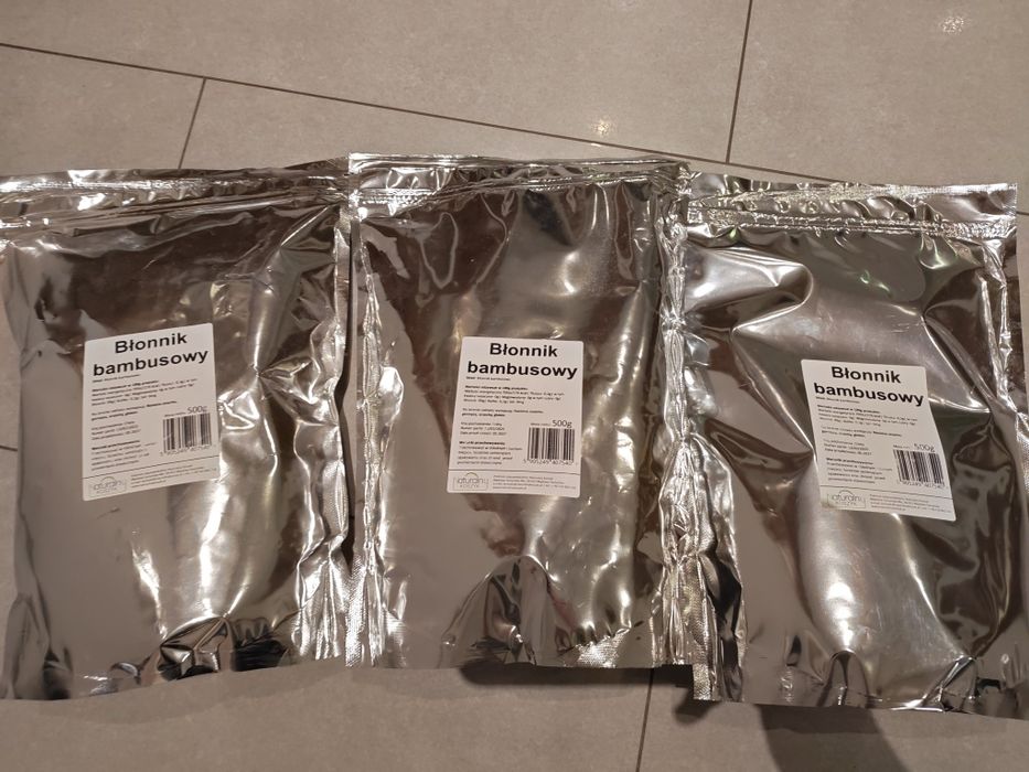Błonnik Bambusowy 3x500g