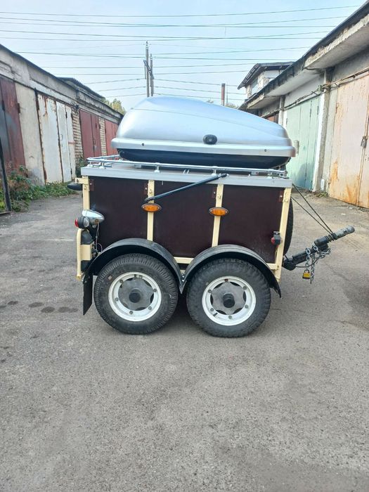 Прицеп для смарта квадроциклы мотоциклы мотоблок длина 1,10 м Ширина 1