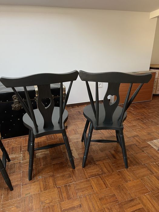 3 cadeiras rabo de bacalhau