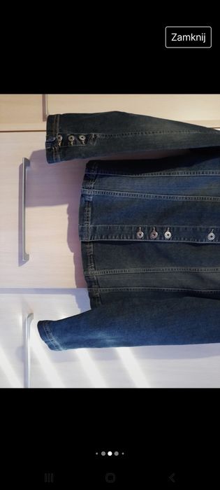 Katana dzinsowa czarna XL/ XXL