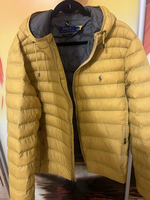 Куртка Ralph Lauren Yellow Padded Puffer Jacket - Medium & Large