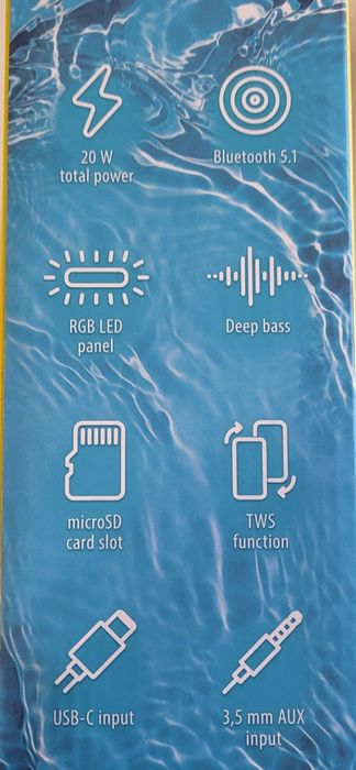 Głośnik bluetooth forever paradise