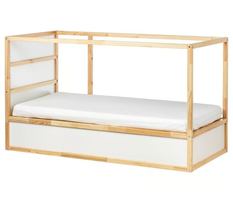 Ikea łóżko kura sosna