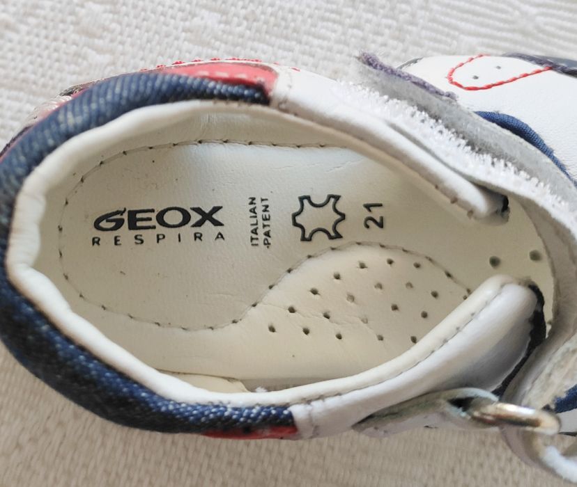 Buty dziecięce, sandałki Geox, skóra, rozmiar 21