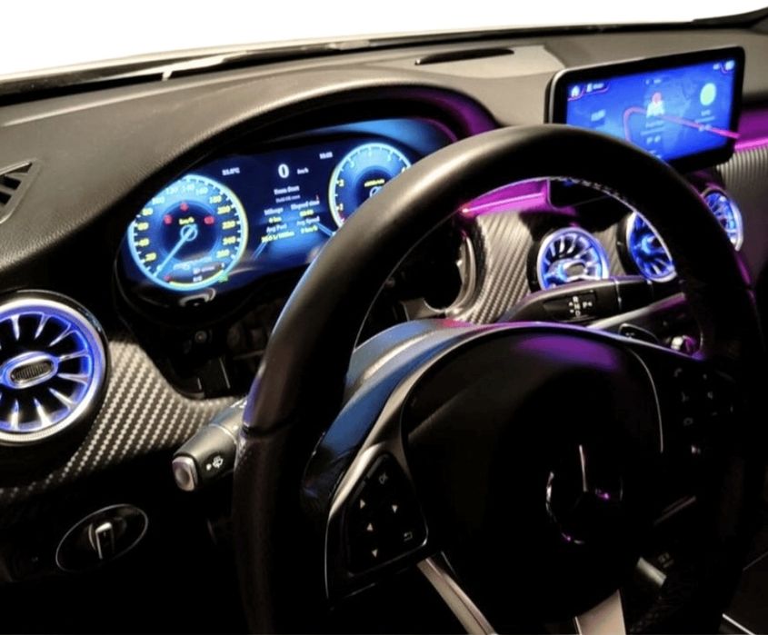 Quadrante Digital Mercedes CLA/GLA/Classe A (Novo)