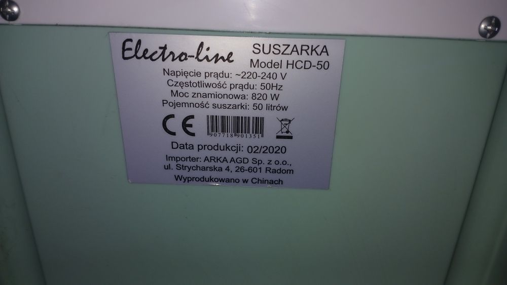 Suszarka do ubrań i butów