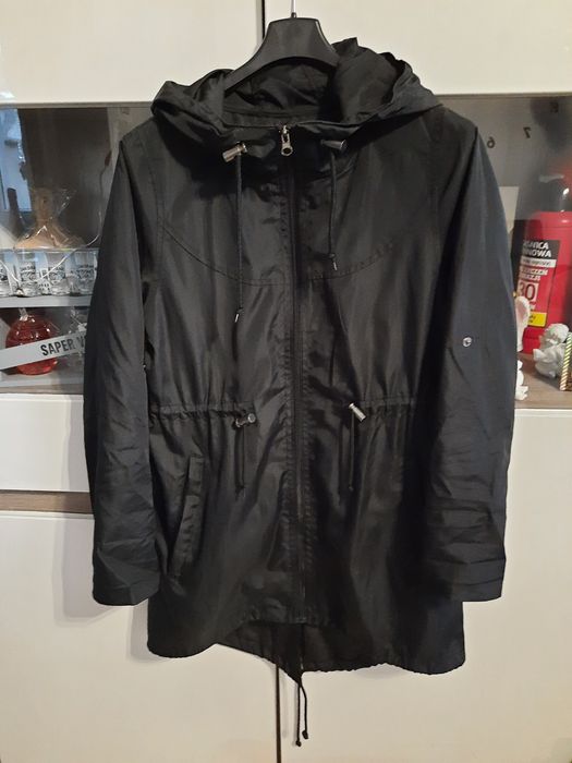 Parka wiosenna czarna xs