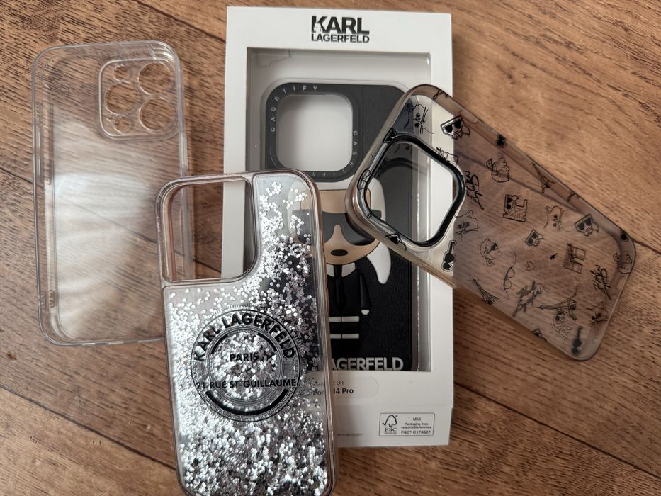 Чохол Iphone 14 pro karl lagerfeld, 3 шт, оригінал