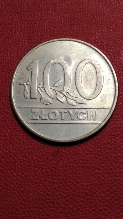 Moneta 100 zł z 1988