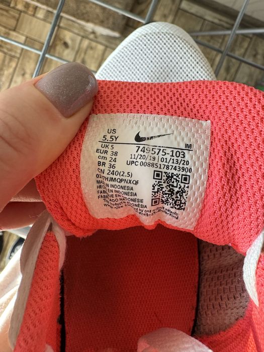 Кросівки nike air max invigor для бігу/спорту, 38 розмір