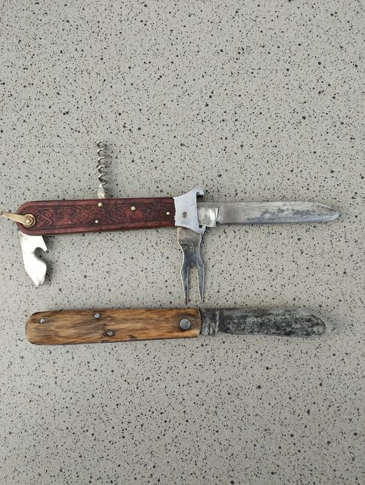 Кухонные раскладные ножи.