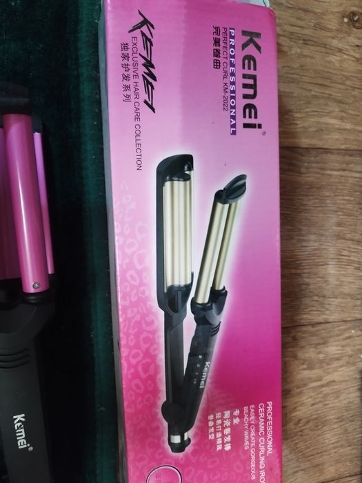 Плойка волна на два отделения