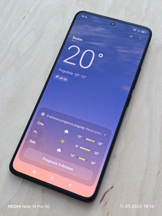 Xiaomi Redmi Note 13 Pro 5G pamięć RAM 12 GB / 256 GB aparat 200 Mpix