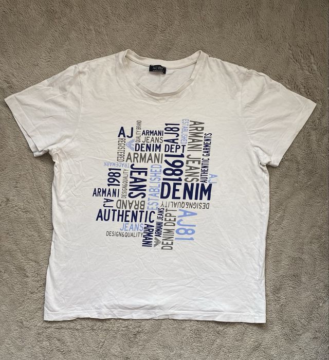 футболка Armani jeans