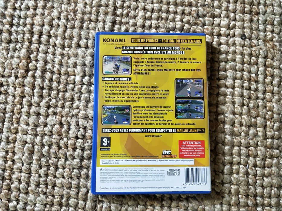 Gra PS2 PlayStation 2 Tour de France 2003