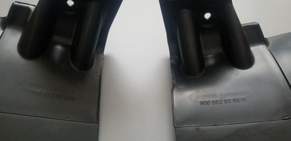 Mercedes Sprinter 901-906,VW Crafter Брызговики,Бризговики