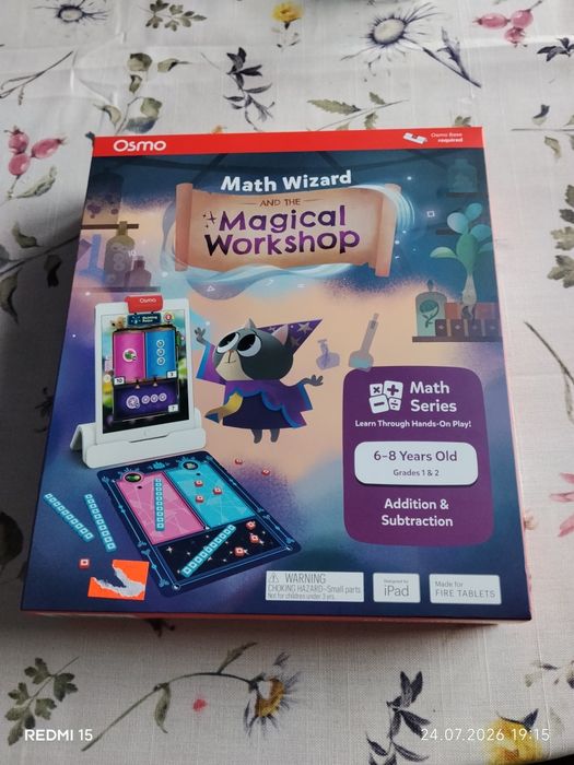 Osmo  gra Math Wizard and the Magical Workshop gra na tablet