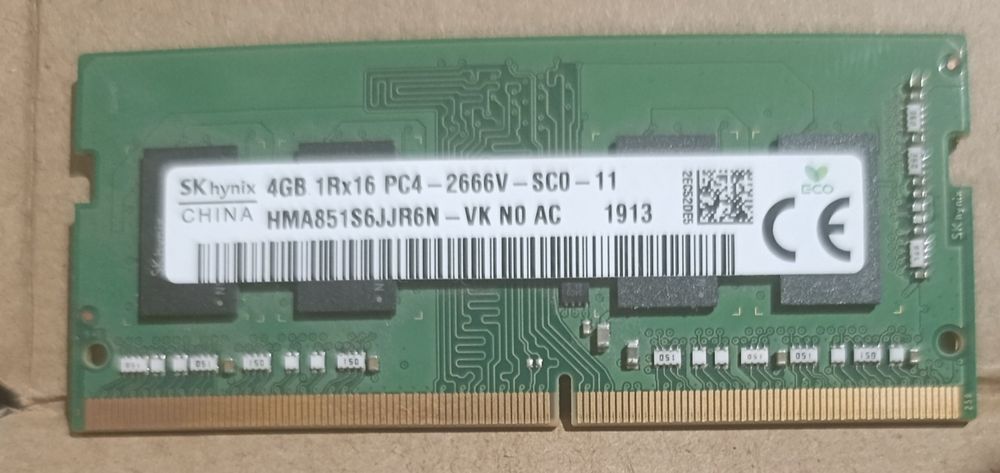 DDR4 4GB SO-DIMM SK hynix  2666 MHz для ноутбука 2шт DDR4 8GB