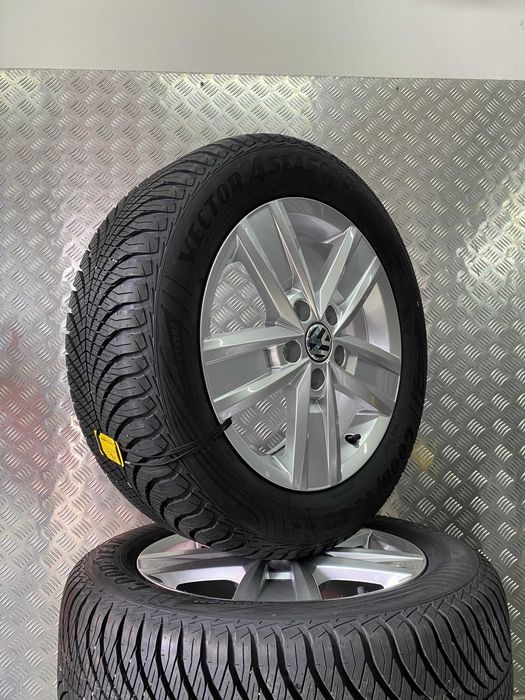 2 kpl.Koła Felgi Opony 7x17 VW Transporter T5 T6 T7 Crafter Adax Koźle