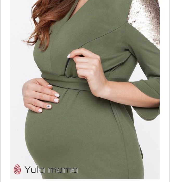 Нарядна сукня для вагітних і годуючих