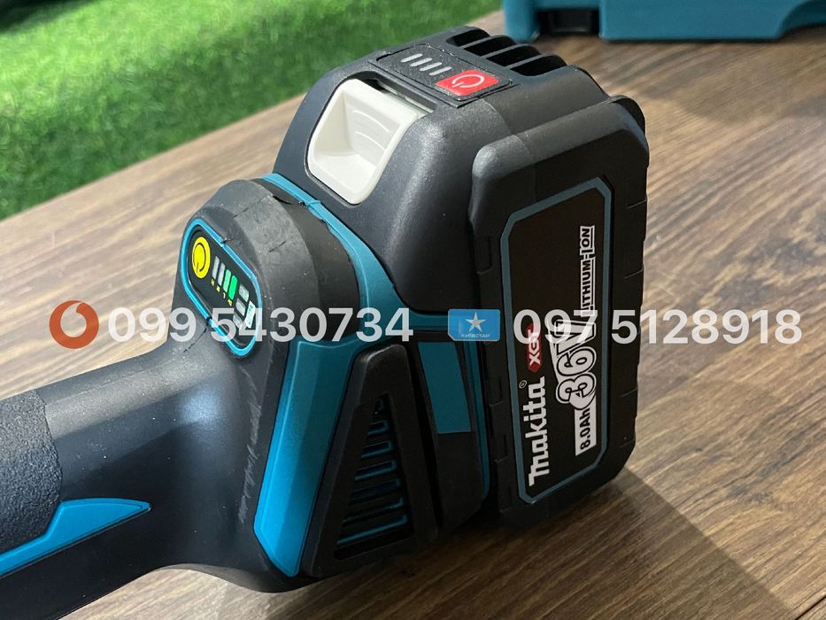 Акумуляторна Болгарка DGA 504 36V 8Ah  1200 вт КШМ аккумуляторная УШМ