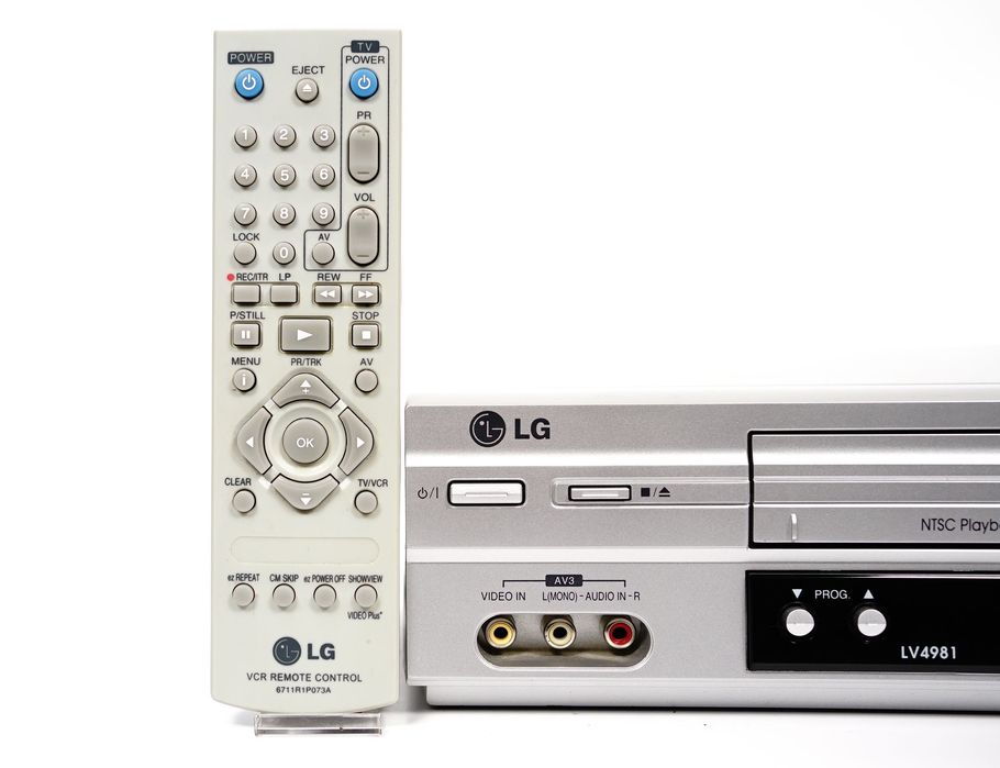 Magnetowid 6-głowicowy LG LV4981 nagrywający VCR LP/SP Hi-Fi Stereo