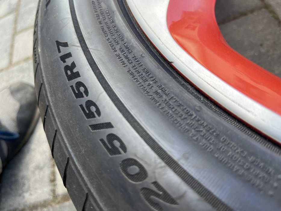 Felgi 17 RENAULT CAPTUR Twingo Clio Dacia Nissan 6.5x17H2  4x100 ET40