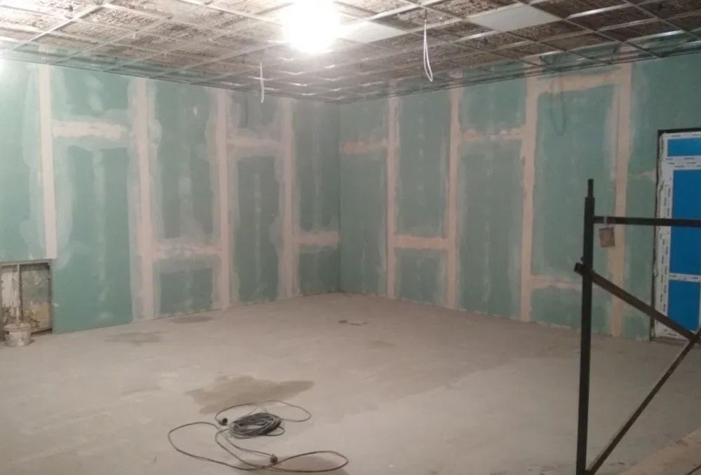 Шпаклевка , штукатурка, гипсокартон