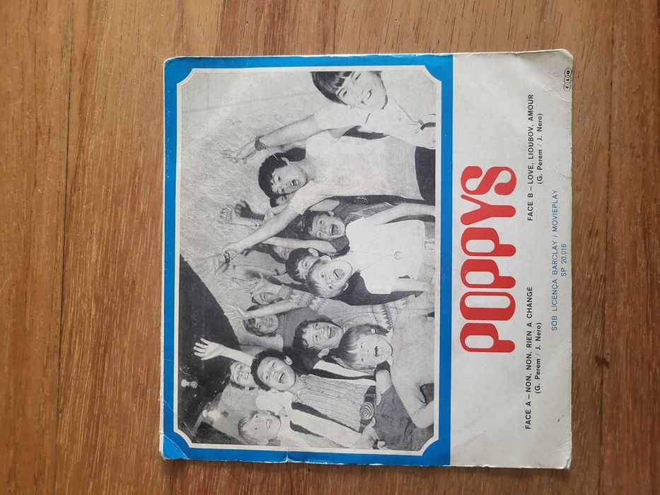 Disco Vinil | "Non, Non, Rien N'a Changé/Love, Lioubov, Amour", Poppys