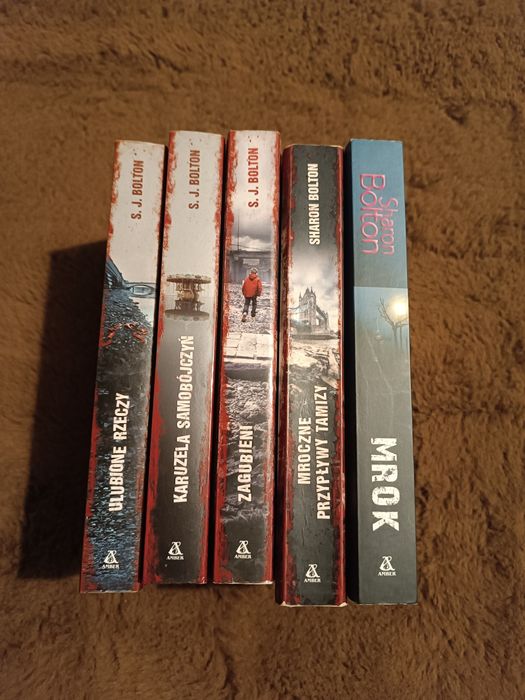 Sharon Bolton cała seria z Lacey Flint