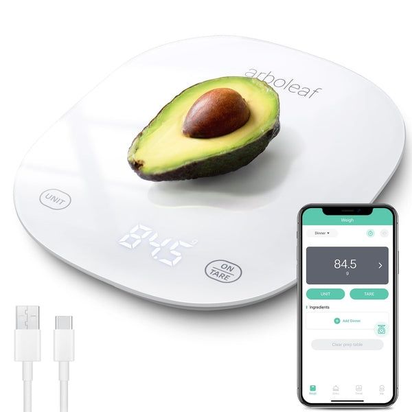 Waga kuchenna arboleaf CK10G aplikacja smartfon 10 kg