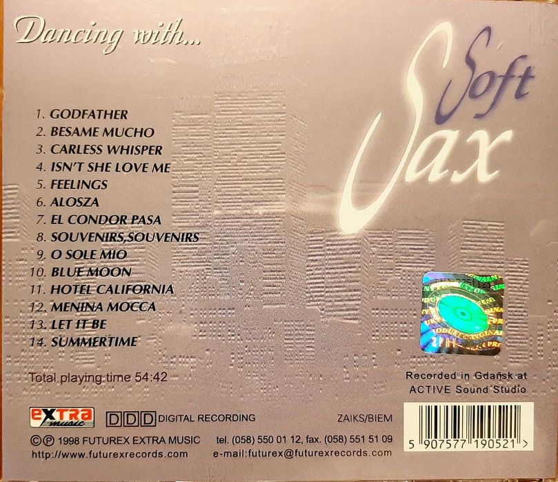 Muzyka taneczna seria Dancing with … i francuski akordeon Larcange 4CD