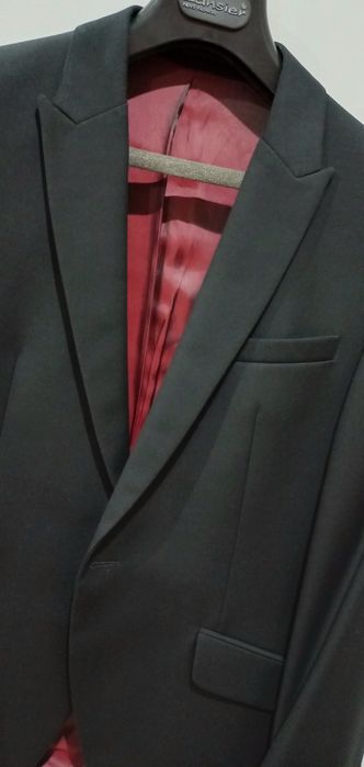 Garnitur męski czarny