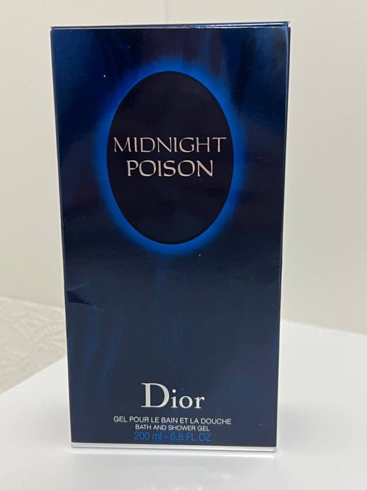 Упаковка від гелю Dior Midnight Poison, коробка.