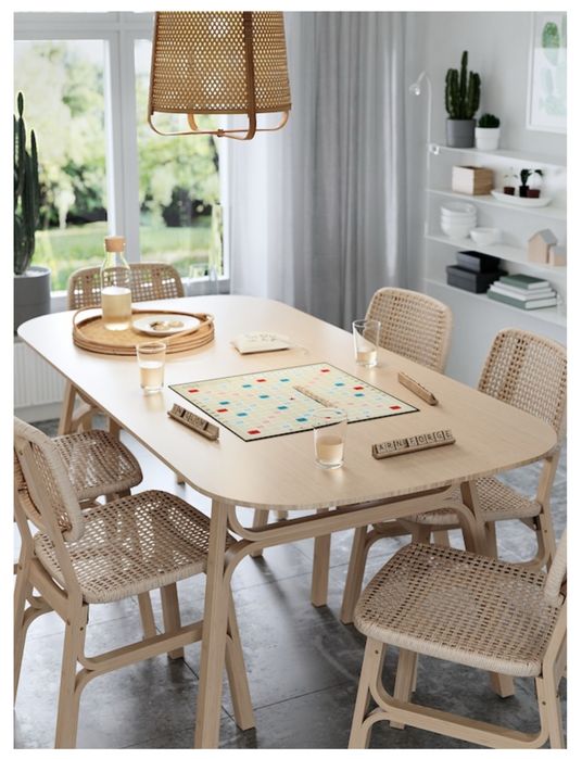 Стіл IKEA VOXLOV 180*90 бамбук (404.343.22)