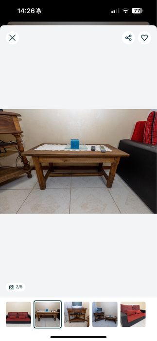 Movel para televisao e mesa centro sala