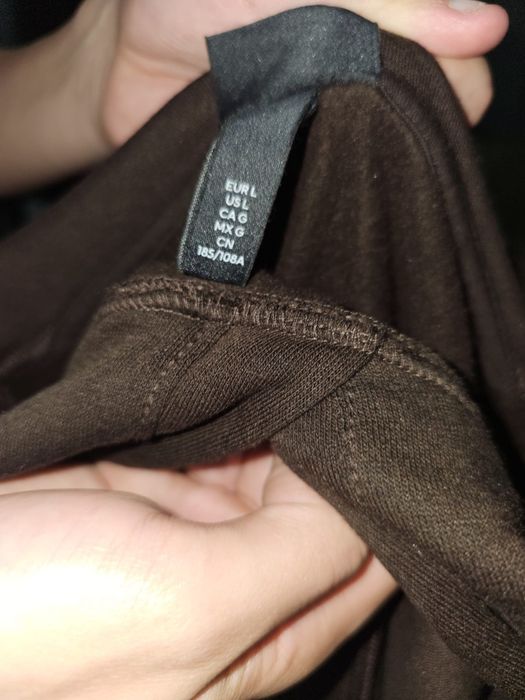 Sweat castanho escuro