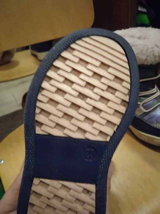 Зимові супер теплі сапожки 23р.