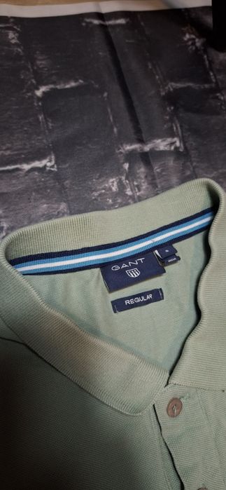 Koszulka polo męska Gant, polówka, t-shirt, kołnierzyk, logo, premium