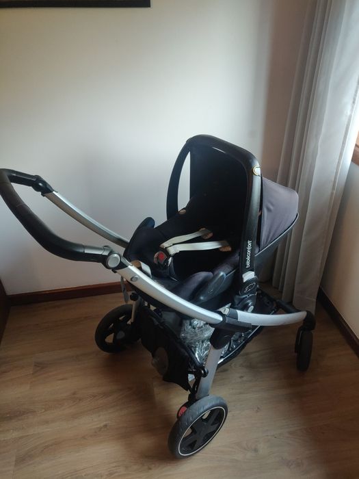 Trio baby bebe confort + isofix em bom estado