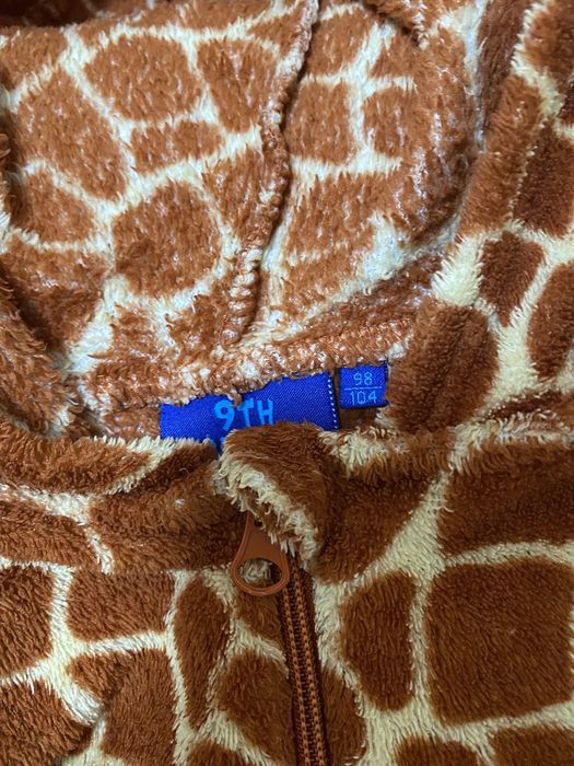 Тепленька піжама жирафік