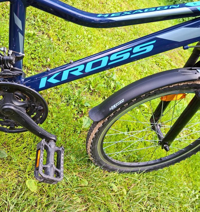 Rower Kross Używany z kaskiem