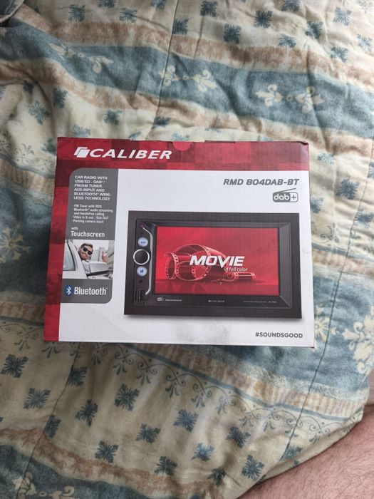Auto-rádio Caliber RMD 804DAB-BT (2 DIN) - Ecrã Tátil, Bluetooth e DAB+