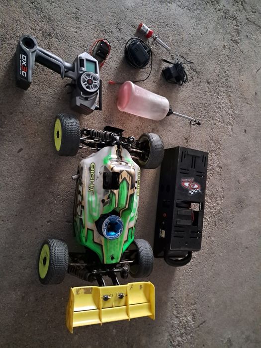 Carrinho rc nitro losi spower s5 xray mugen kyosho serpente hpi carson