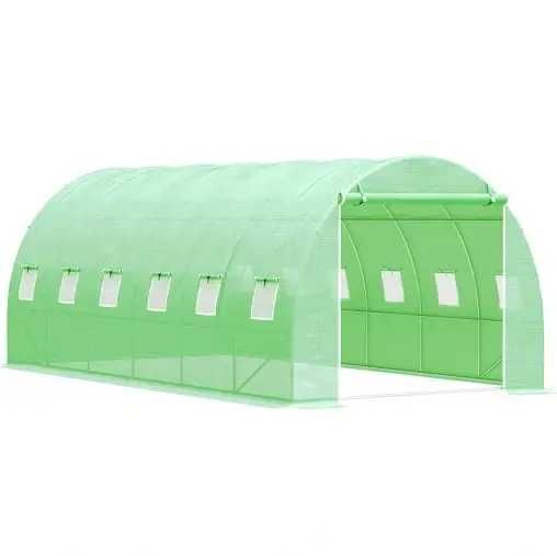 Теплиця парник для розсади 18 м² тент тунель теплица для огорода сада